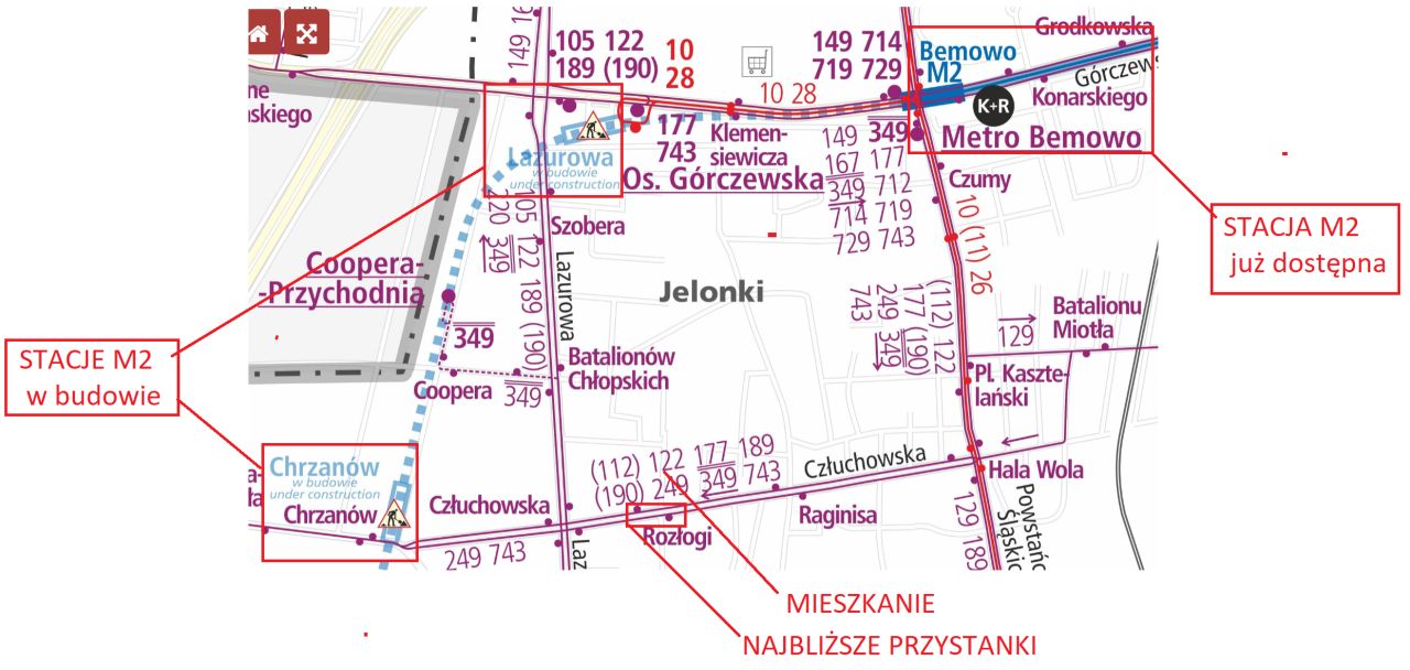 Mieszkanie 3-pokojowe Warszawa Jelonki, ul. Karabeli. Zdjęcie 2