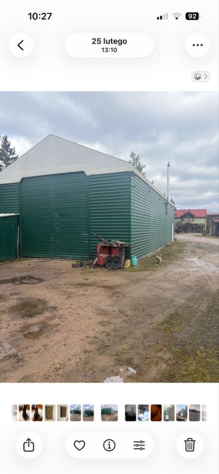 Hala/magazyn Jaktorów. Zdjęcie 6