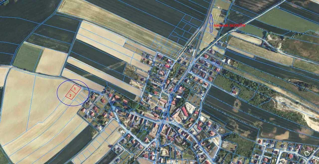 Działka budowlana Kurowice. Zdjęcie 3