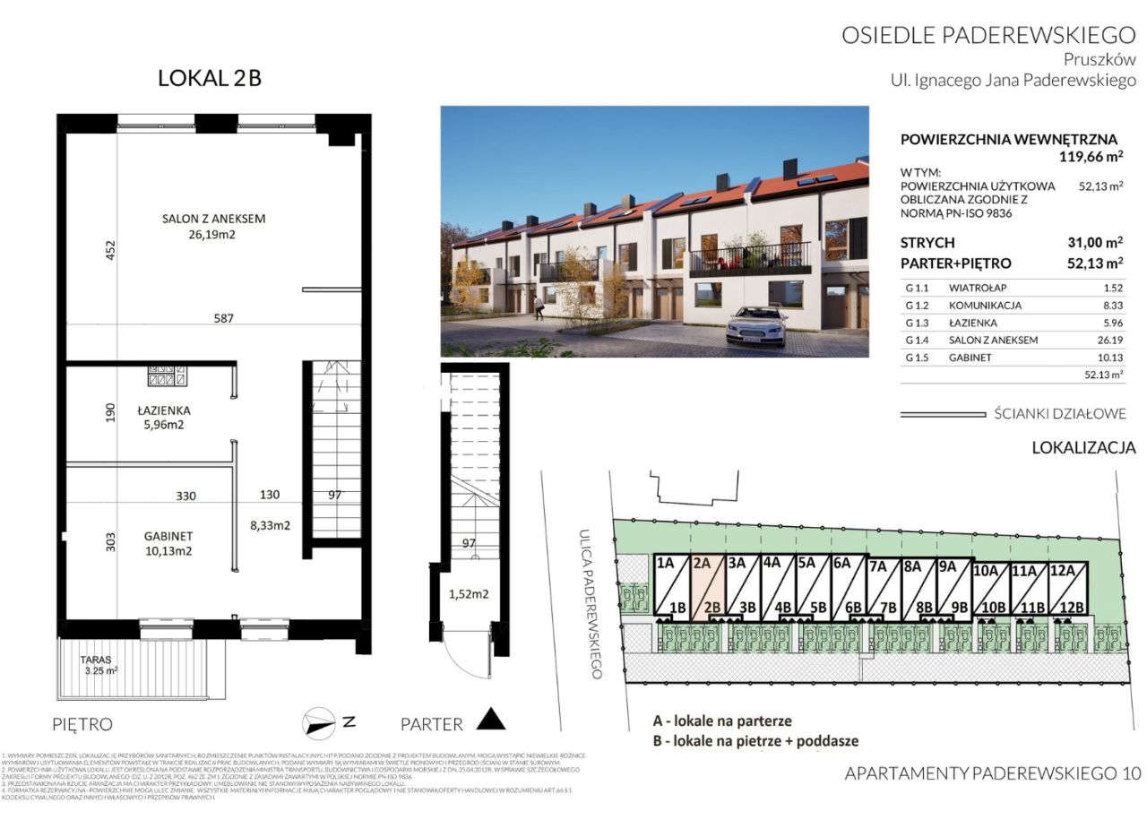 Mieszkanie 4-pokojowe Pruszków Bąki, ul. Ignacego Jana Paderewskiego. Zdjęcie 2