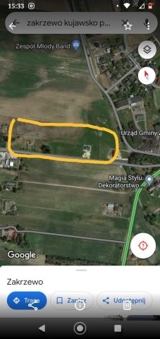 Działka budowlana Zakrzewo. Zdjęcie 1