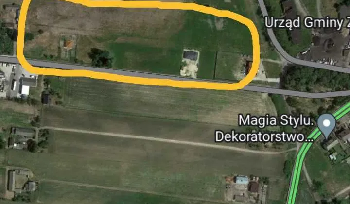 Działka budowlana Zakrzewo