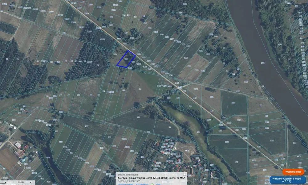 Działka rolna Kiezie. Zdjęcie 2