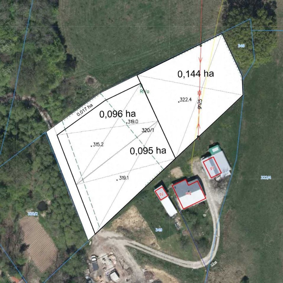 Działka budowlana Stróżówka. Zdjęcie 3