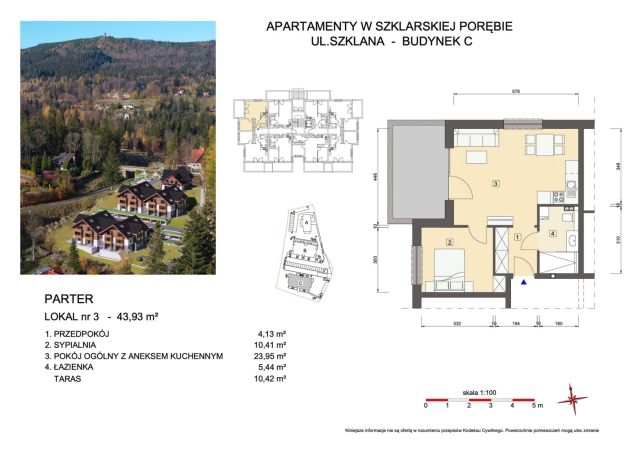 Mieszkanie 2-pokojowe Szklarska Poręba. Zdjęcie 11