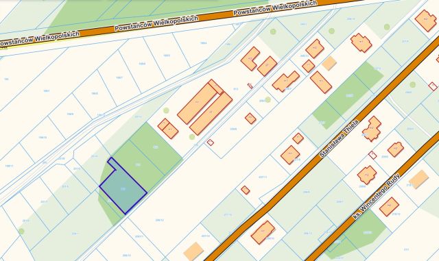 Działka budowlana Kobyla Góra Sójka, ul. Powstańców Wielkopolskich. Zdjęcie 1
