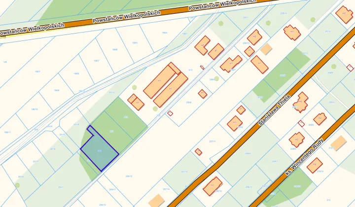 Działka budowlana Kobyla Góra Sójka, ul. Powstańców Wielkopolskich