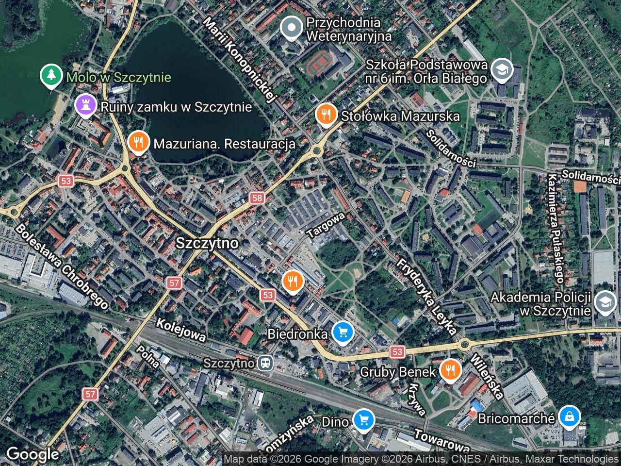 Garaż/miejsce parkingowe Szczytno, ul. Targowa. Zdjęcie 1