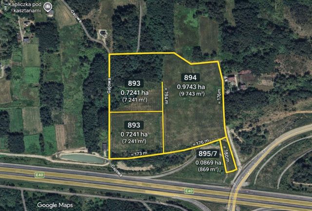 Działka inwestycyjna Borek Wielki. Zdjęcie 4