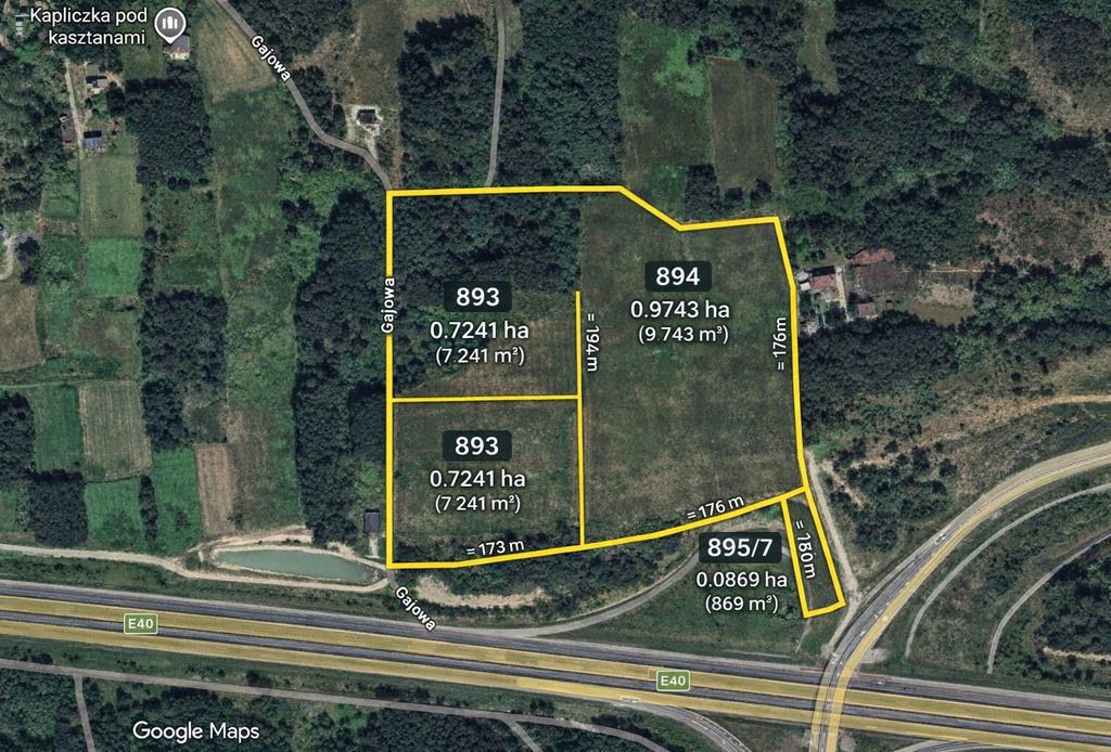 Działka inwestycyjna Borek Wielki. Zdjęcie 4