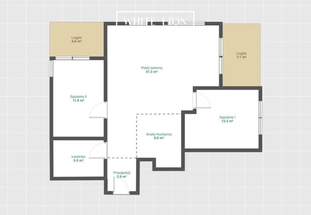 Mieszkanie 3-pokojowe Warszawa Mokotów, ul. Puławska. Zdjęcie 17