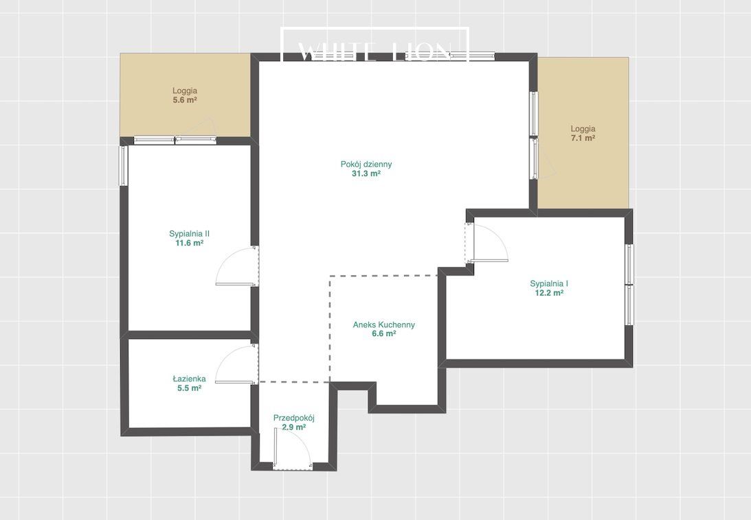 Mieszkanie 3-pokojowe Warszawa Mokotów, ul. Puławska. Zdjęcie 17