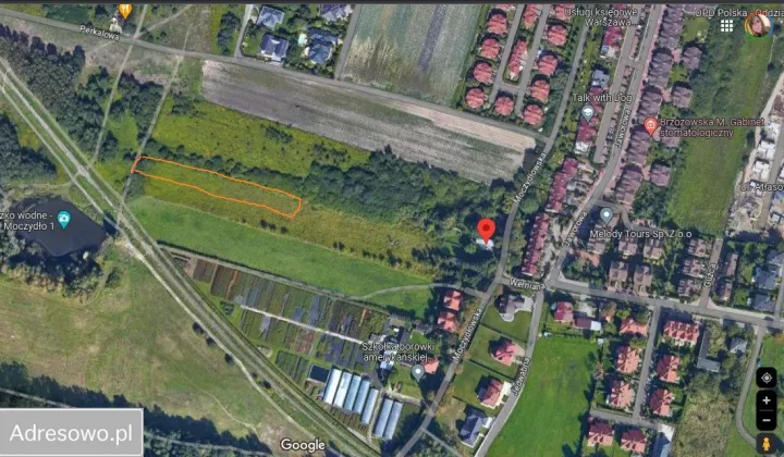 Działka budowlana Warszawa Natolin, ul. Moczydłowska