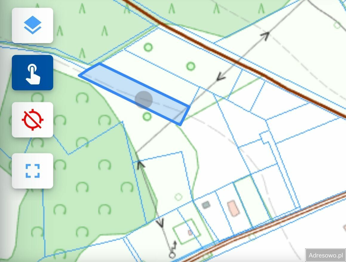 Działka rolna Kościuki. Zdjęcie 1