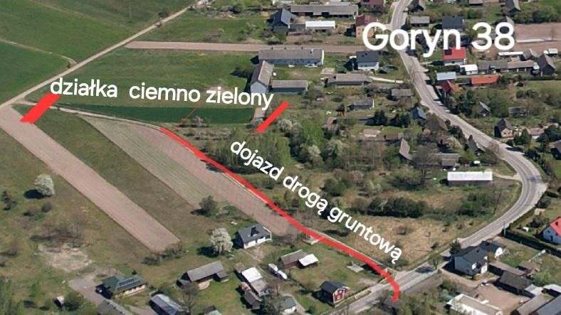 Działka budowlana Goryń, 38. Zdjęcie 1