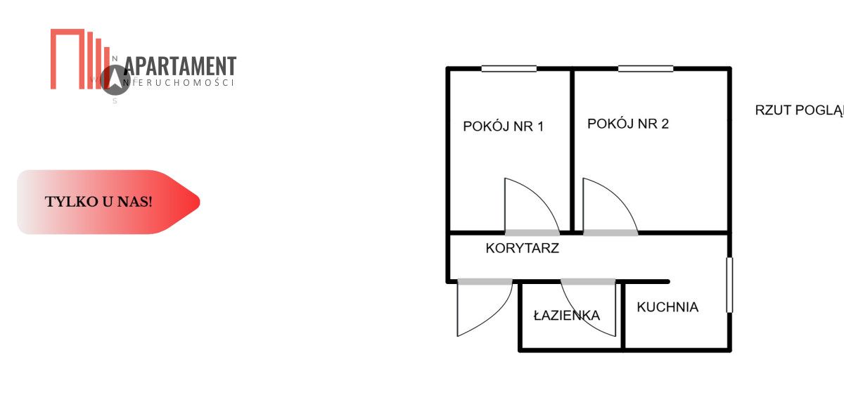 Mieszkanie 2-pokojowe Ślesin. Zdjęcie 14