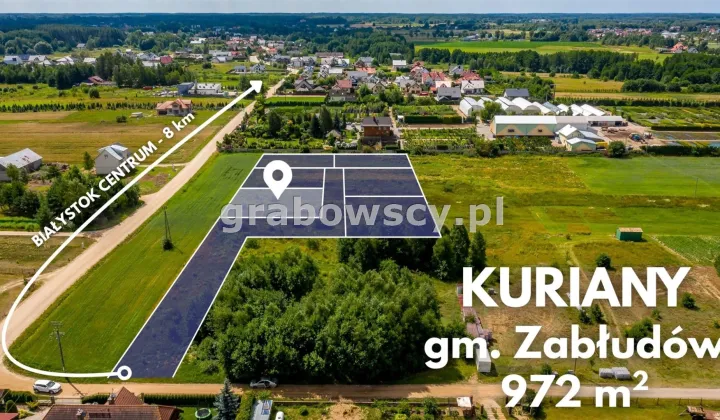 Działka inwestycyjna Kuriany