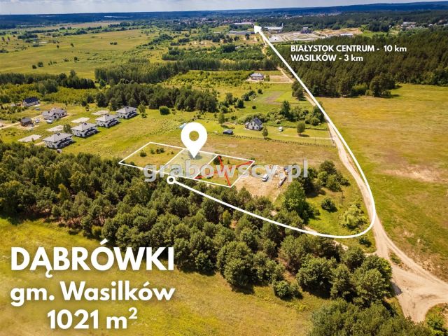 Działka inwestycyjna Dąbrówki, ul. Piaskowa. Zdjęcie 2