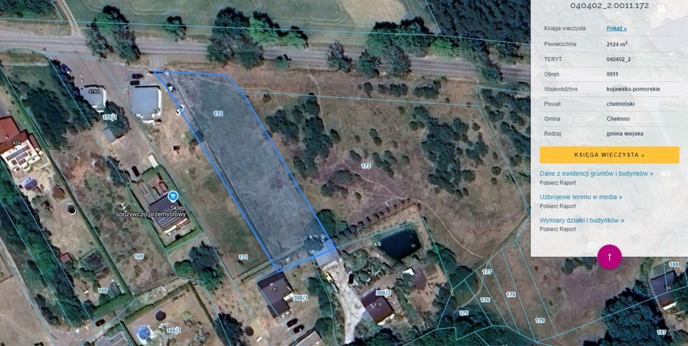 Działka budowlana Nowawieś Chełmińska. Zdjęcie 2