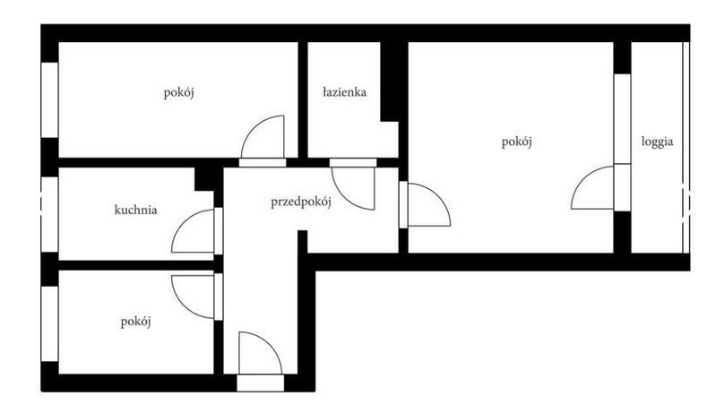Mieszkanie 3-pokojowe Kraków Nowa Huta, os. Przy Arce. Zdjęcie 21