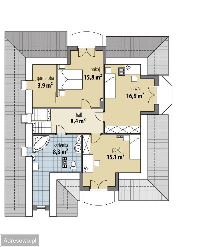 dom wolnostojący, 5 pokoi Wołowice. Zdjęcie 19
