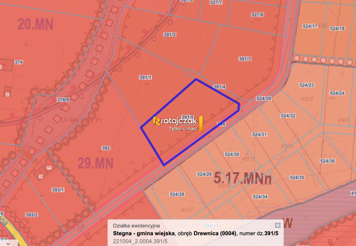 Działka budowlana Drewnica, ul. Zielona. Zdjęcie 3