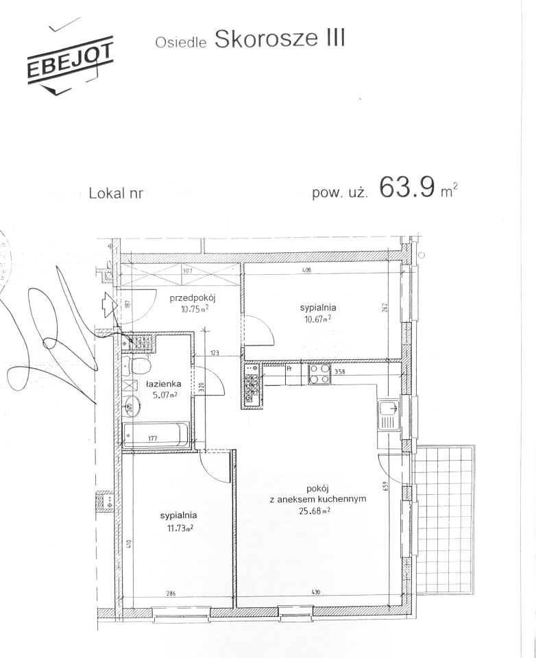 Mieszkanie 3-pokojowe Warszawa Ursus, ul. Skoroszewska. Zdjęcie 18