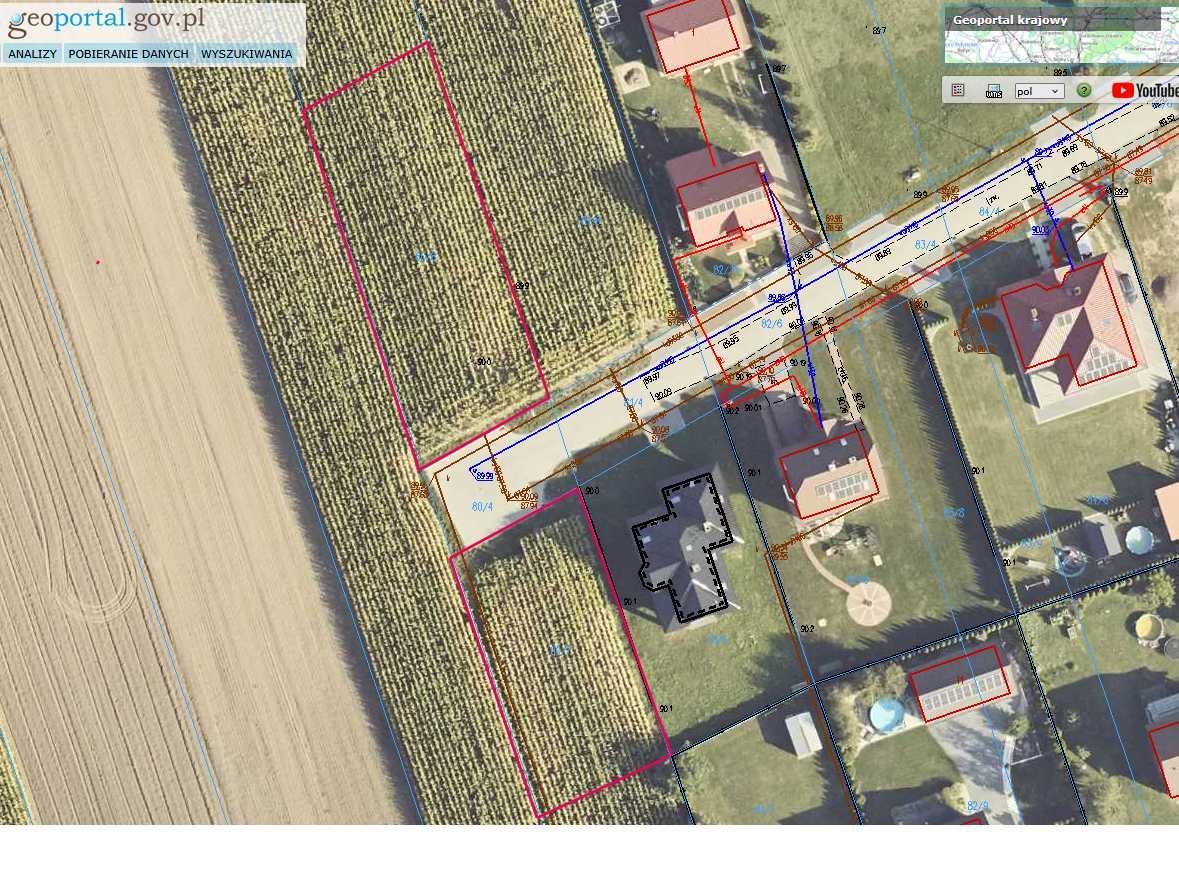 Działka budowlana Rzgów, ul. Reymonta