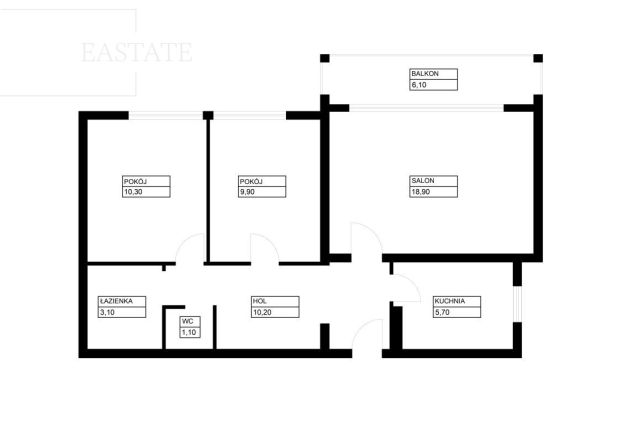 Mieszkanie 3-pokojowe Warszawa Bielany, ul. Klaudyny. Zdjęcie 17