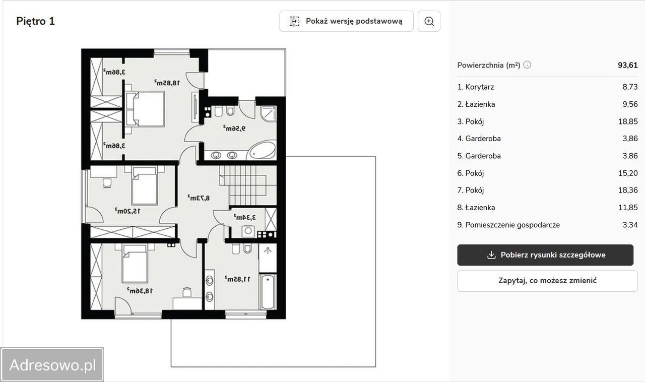 dom wolnostojący, 5 pokoi Gliwice, ul. Ligocka. Zdjęcie 13