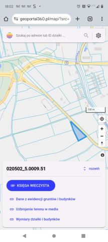 Działka inwestycyjna Sady Dolne. Zdjęcie 1