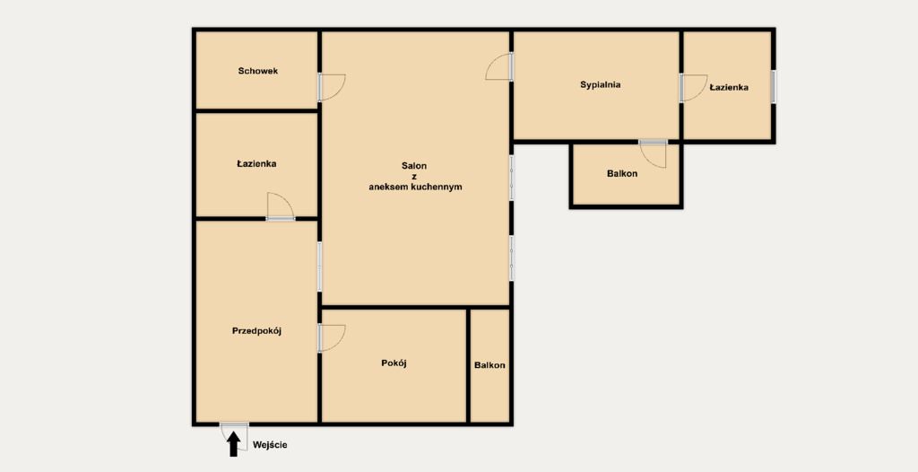 Mieszkanie 3-pokojowe Kraków Stare Miasto, ul. Józefa Sarego. Zdjęcie 26