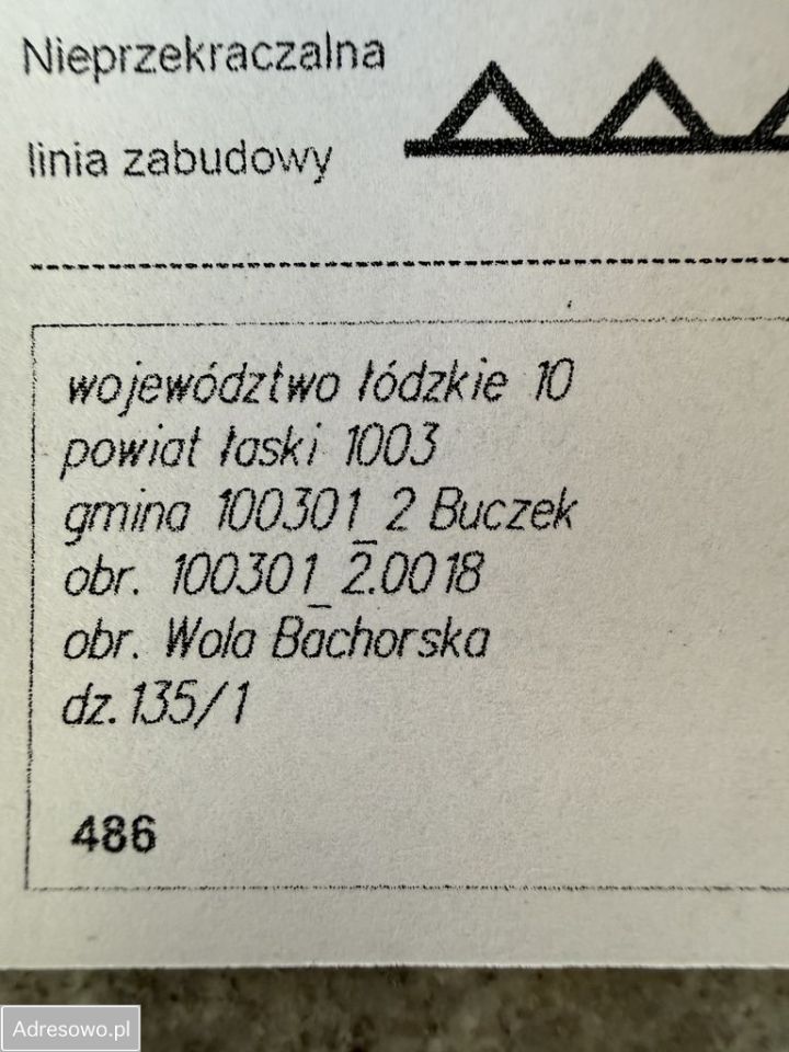 Działka budowlana Wola Bachorska. Zdjęcie 4