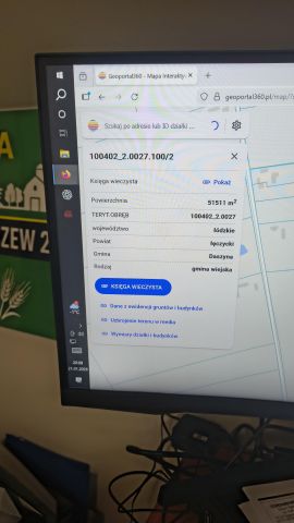 Działka rolno-budowlana Nowy Sławoszew. Zdjęcie 1