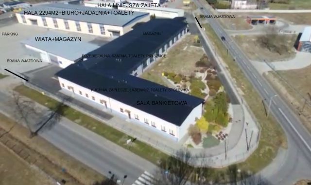 Hala/magazyn Korfantów, ul. Fabryczna. Zdjęcie 1