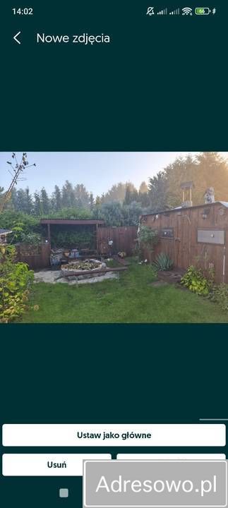 Działka rod Stargard, ul. Klonowa