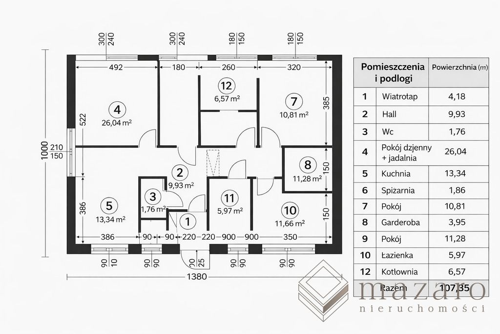dom wolnostojący, 3 pokoje Żołędowo. Zdjęcie 4