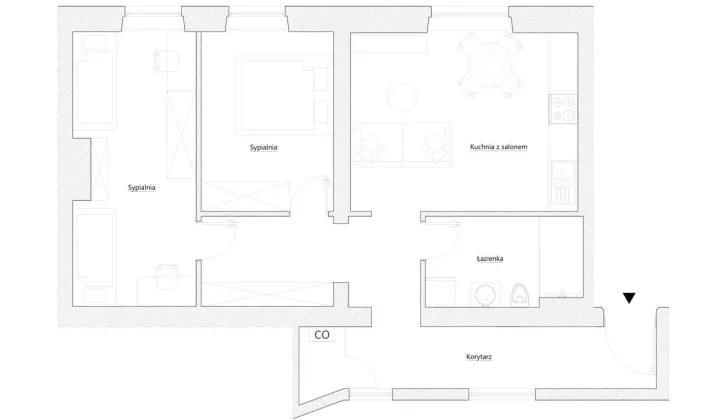 Mieszkanie 3-pokojowe Namysłów, ul. Pocztowa
