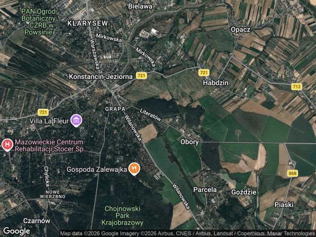 Garaż/miejsce parkingowe Konstancin-Jeziorna Grapa, ul. Literatów. Zdjęcie 1