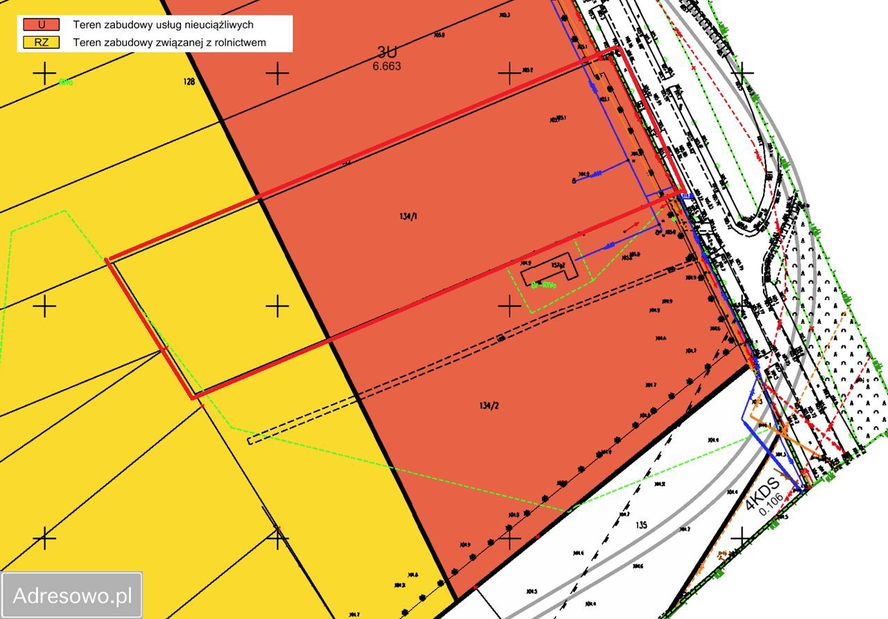 Działka inwestycyjna Henrysin. Zdjęcie 2