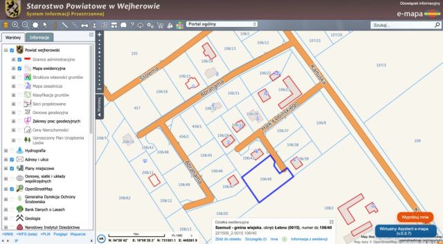 Działka budowlana Łebno, ul. Halk-Łebińskiego. Zdjęcie 14