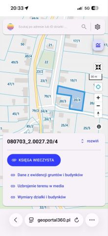 Działka budowlana Chartów. Zdjęcie 1