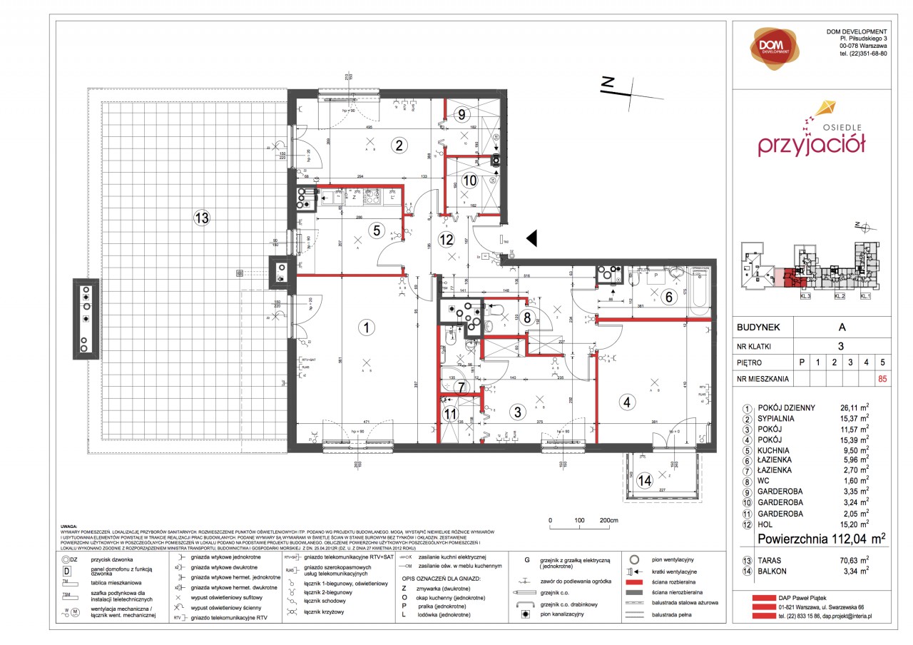 Mieszkanie 4-pokojowe Warszawa Bemowo, ul. Jana Olbrachta. Zdjęcie 6