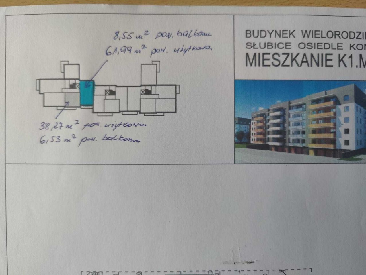 Mieszkanie 3-pokojowe Słubice, ul. Osiedle Komes. Zdjęcie 8