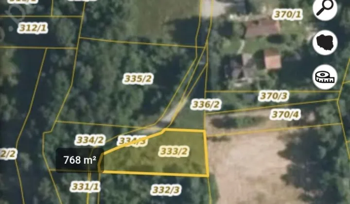 Działka budowlana Męcina Mała