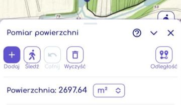 Działka rekreacyjna Łąka