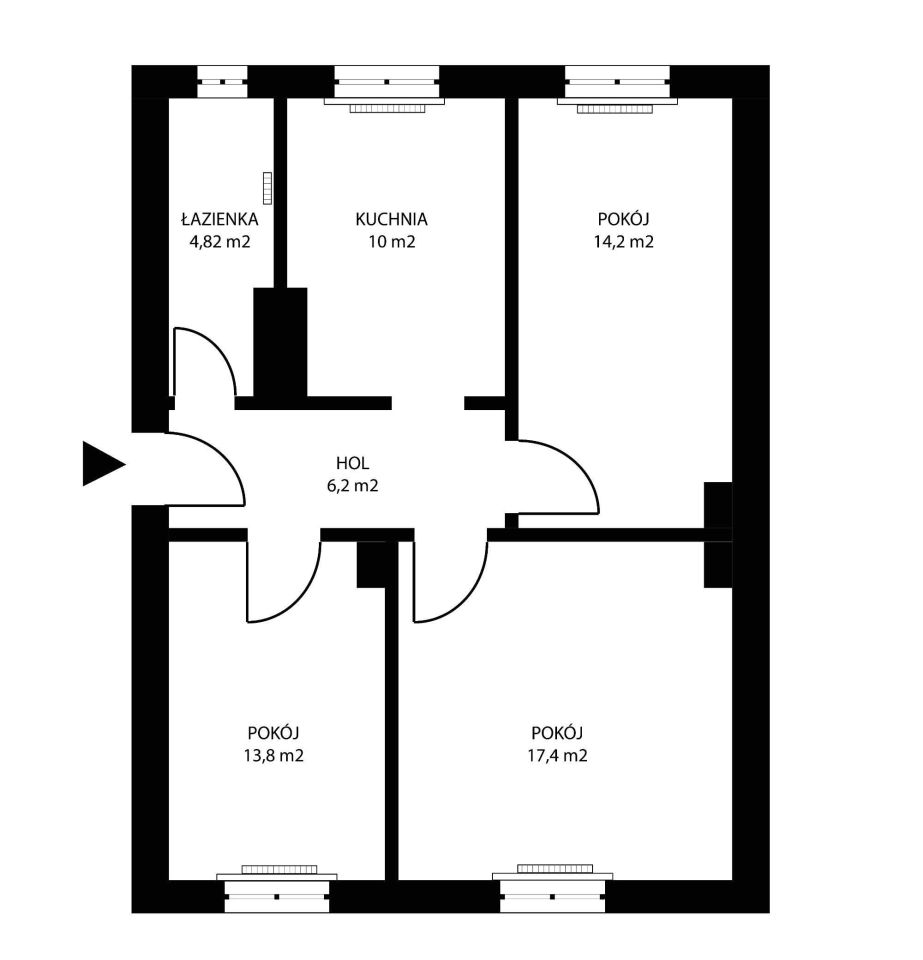 Mieszkanie 3-pokojowe Opole Śródmieście. Zdjęcie 7