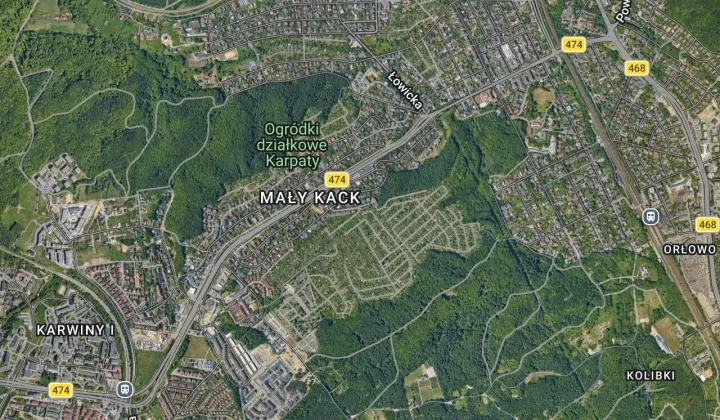 Działka rod Gdynia Mały Kack, ul. Grodnieńska