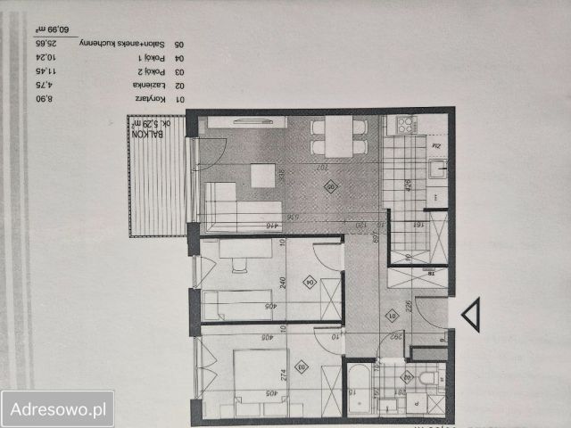 Mieszkanie 3-pokojowe Bielsko-Biała. Zdjęcie 18