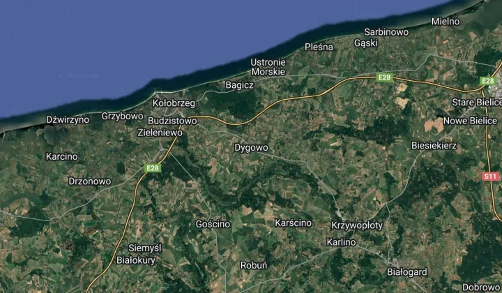 Działka rolna Dygowo